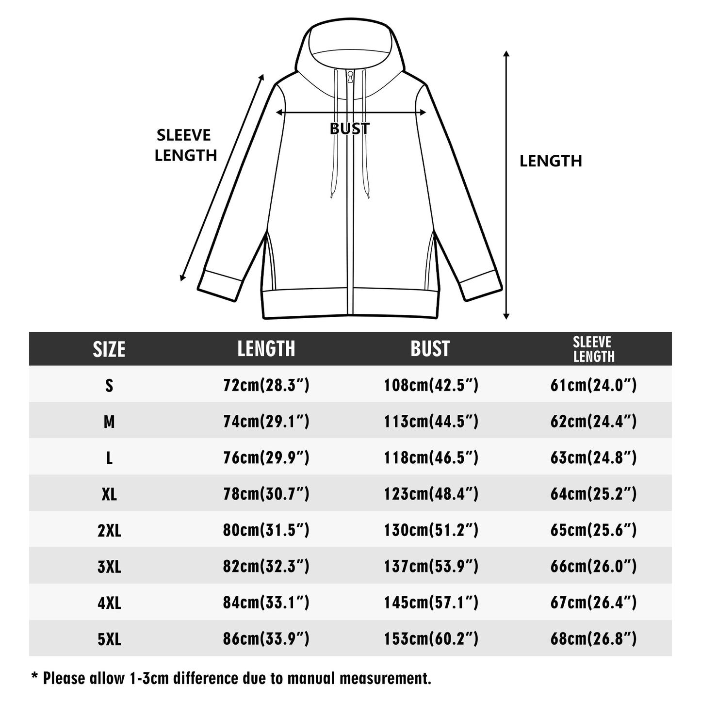 8Counts Zip Turtleneck Hoodie