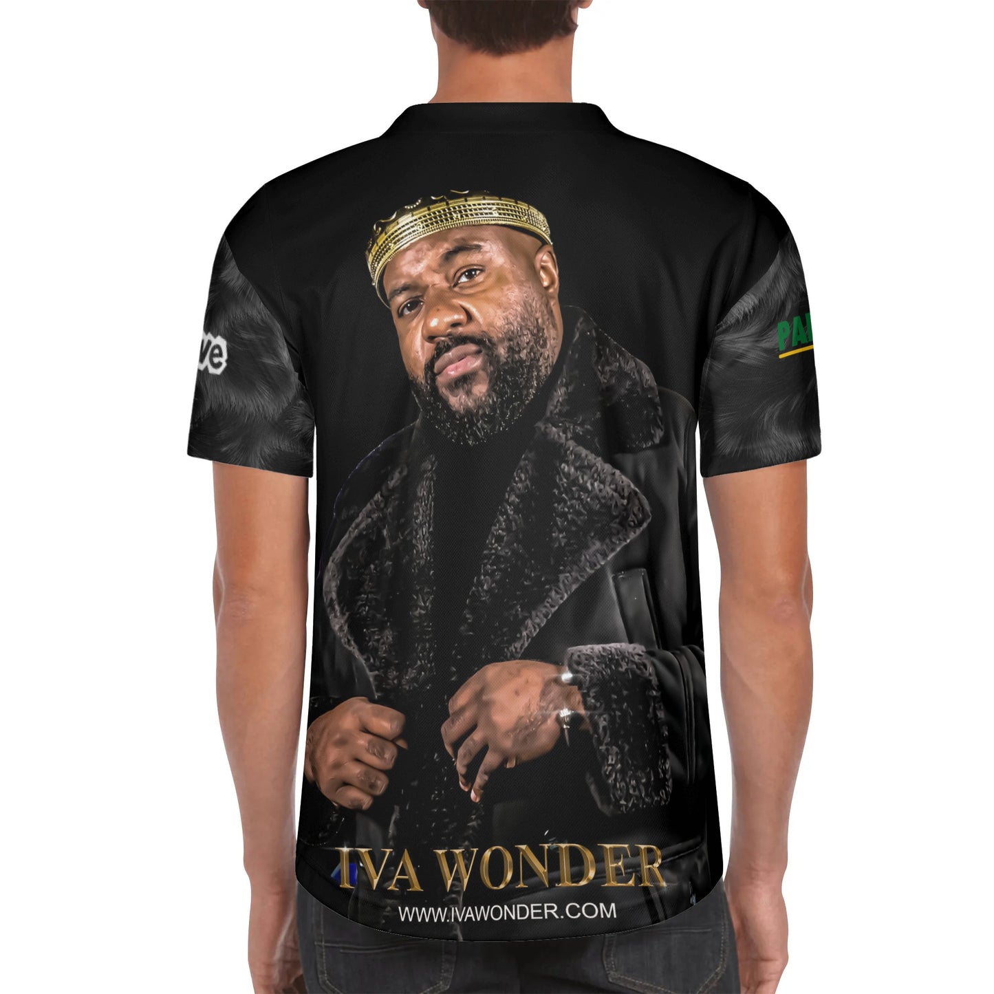 R&B King Short Sleeve Baseball Jersey