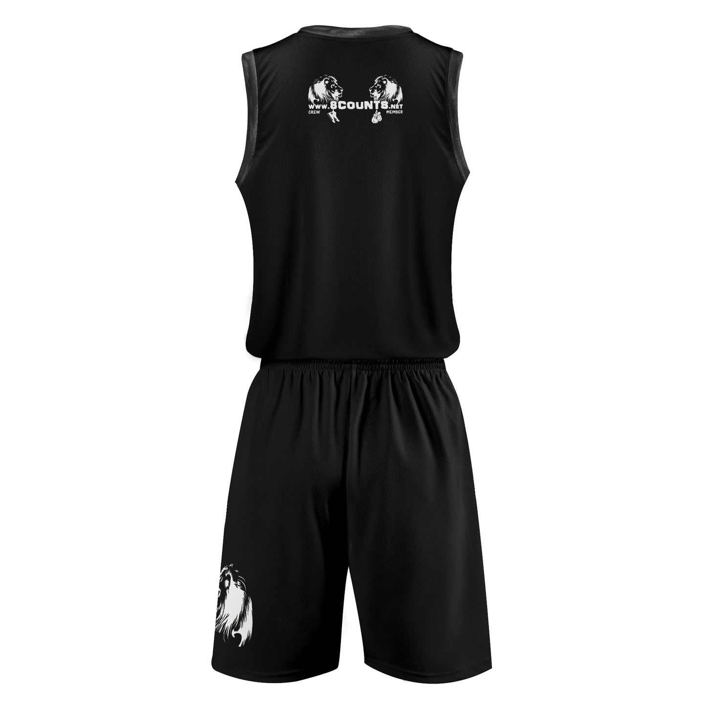 8Counts Basketball Sports Uniform Jersey & Shorts