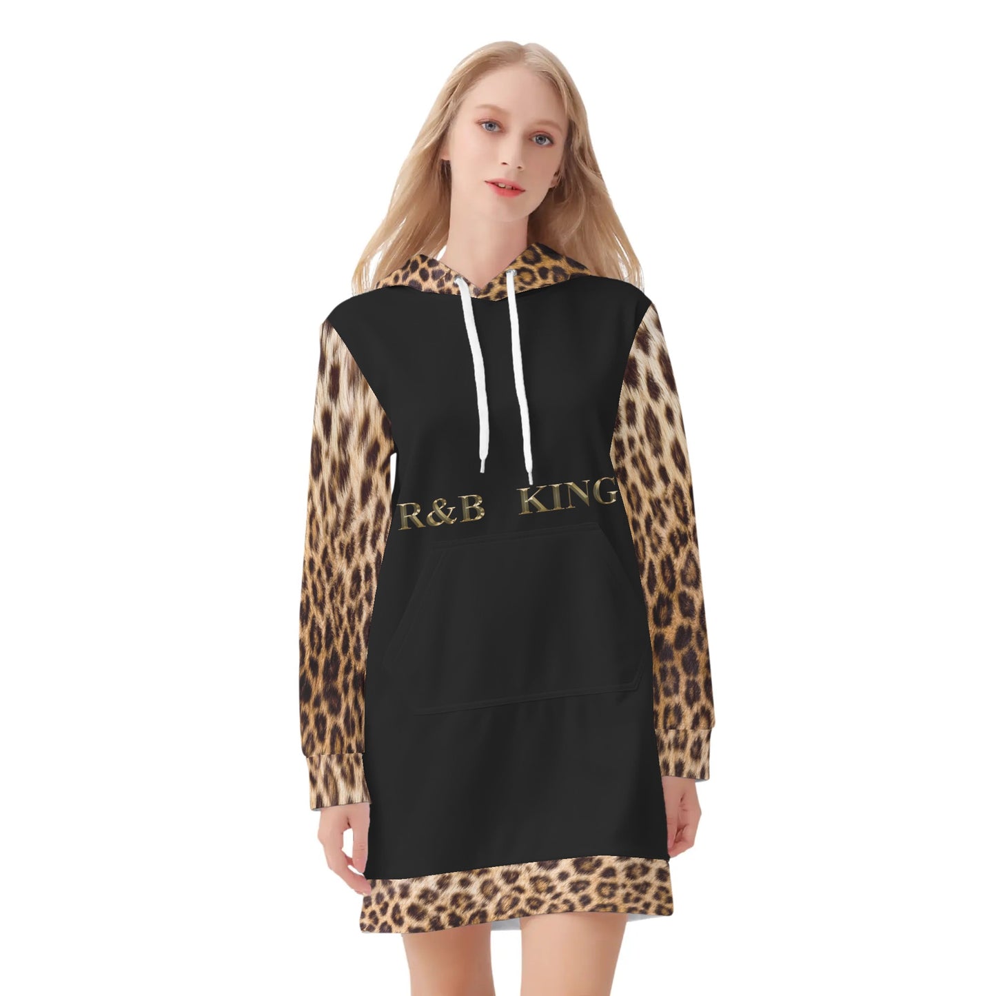 R&B King Hoodie Midi Dress