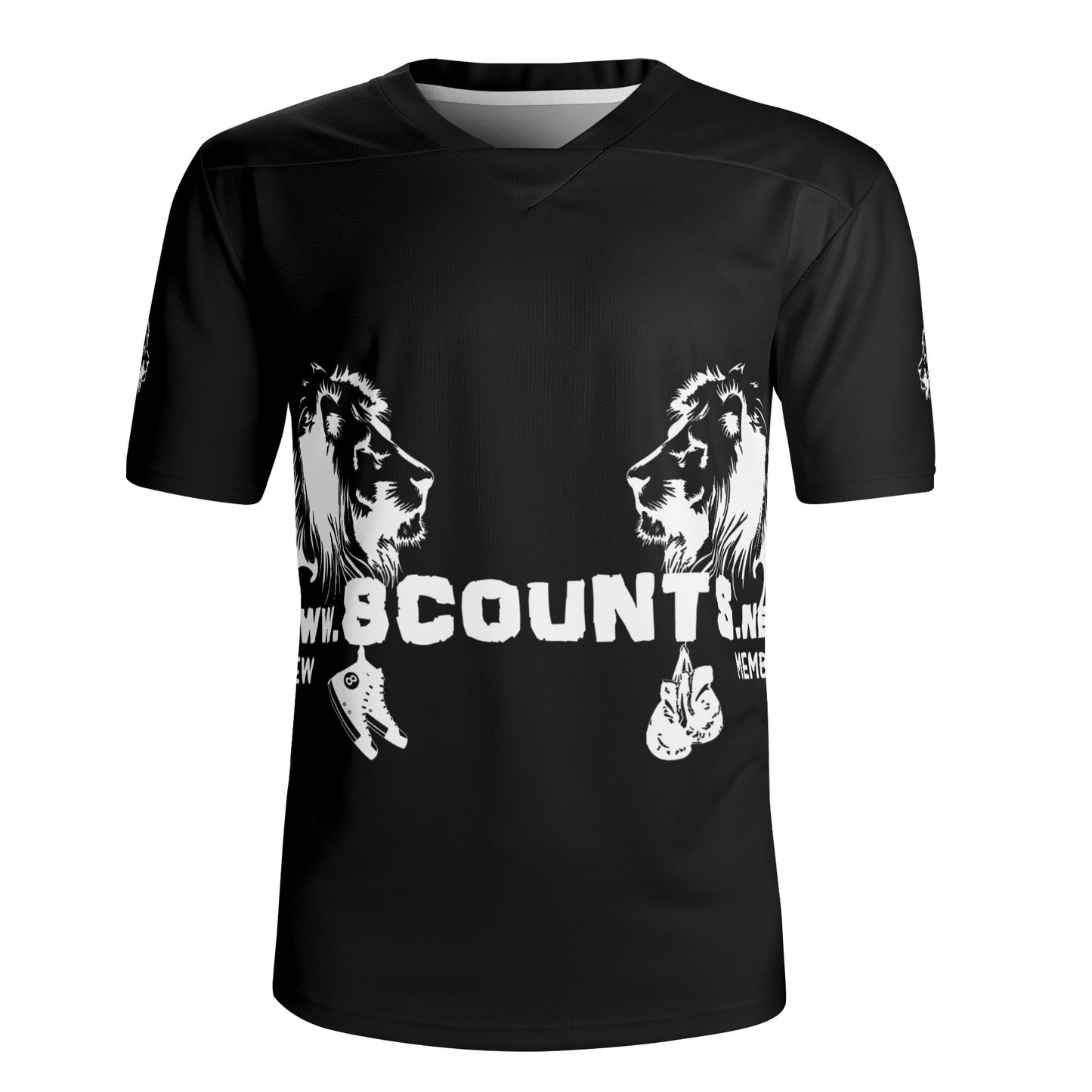 8Counts Football Rugby Jersey Unisex