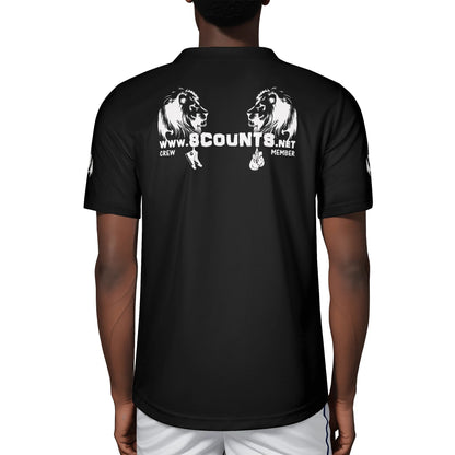 8Counts Football Rugby Jersey Unisex