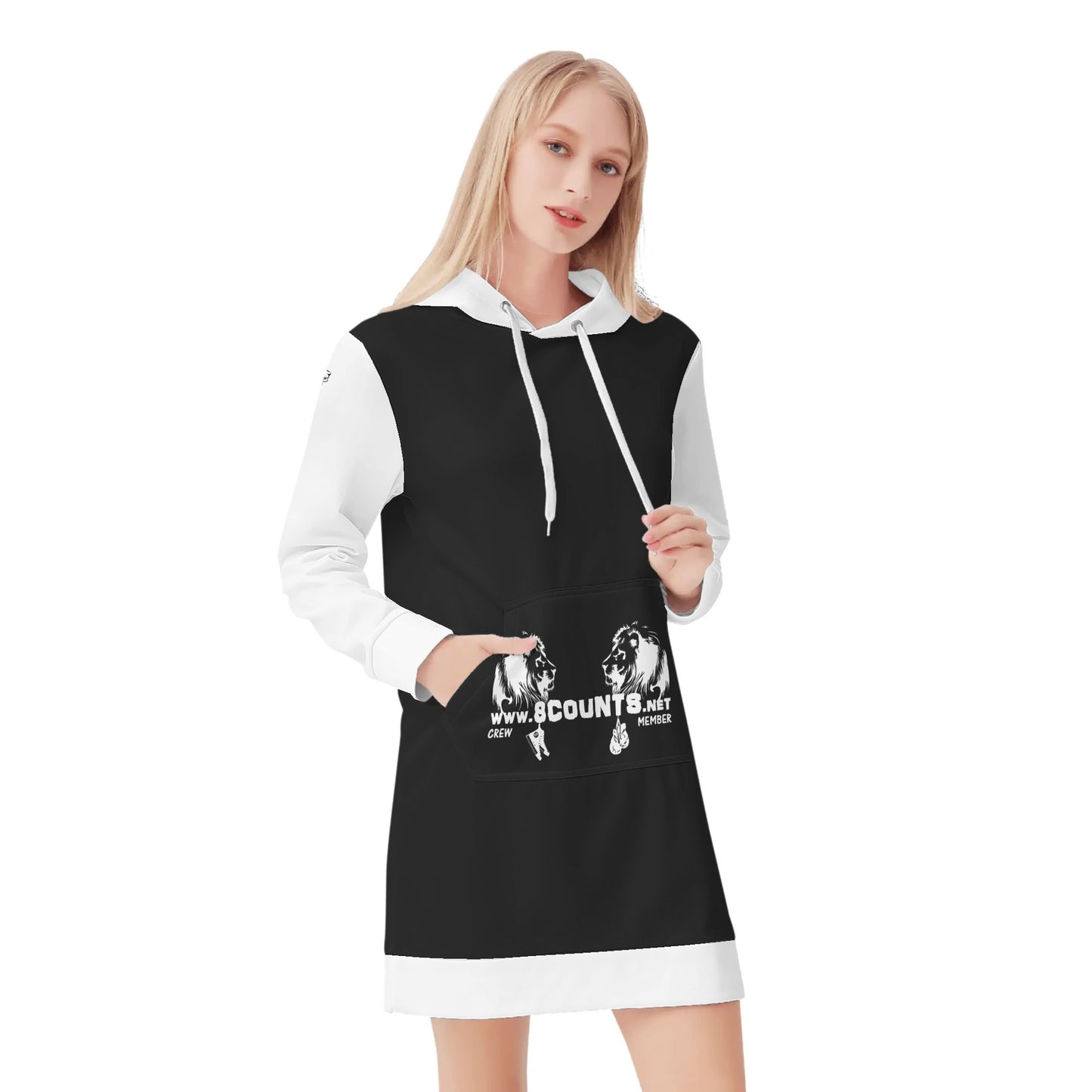 8Counts Hoodie Midi Dress