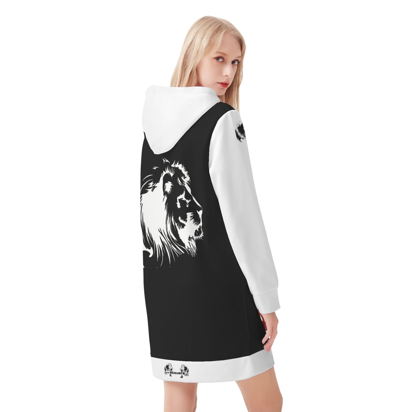 8Counts Hoodie Midi Dress