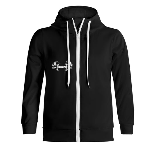 8Counts Zip Turtleneck Hoodie
