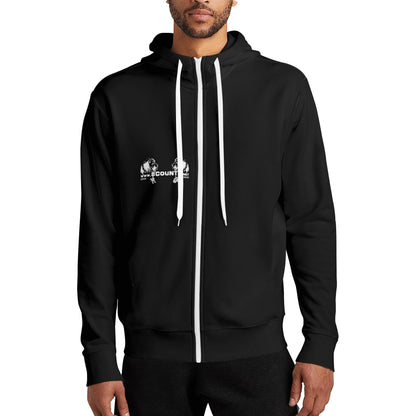 8Counts Zip Turtleneck Hoodie