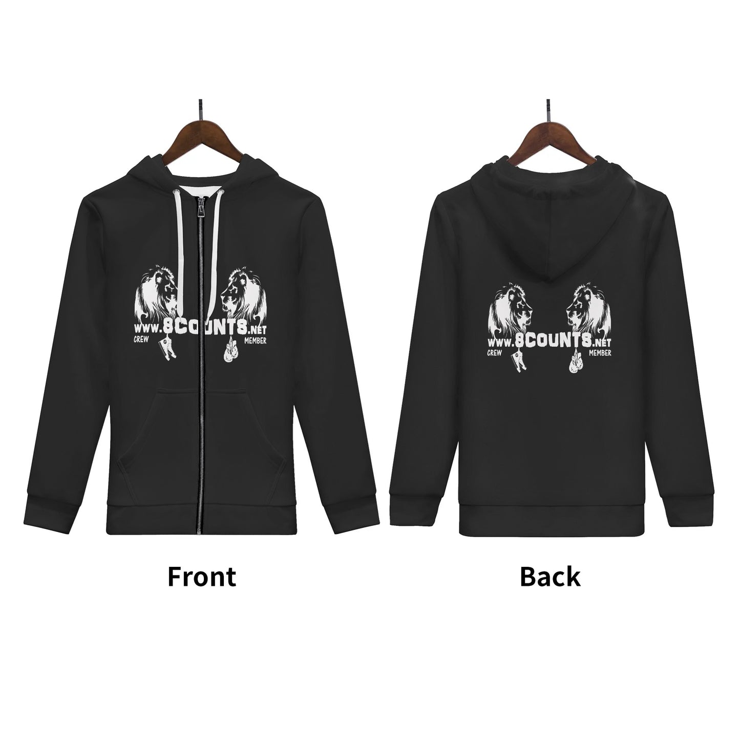 8Counts Zip Hoodie