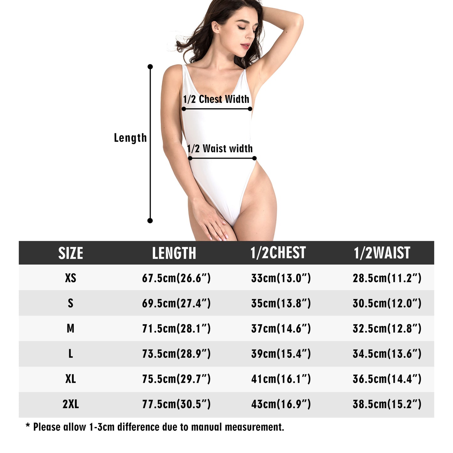 8Counts High Cut Swimsuit