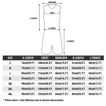 8Counts Basketball Sports Uniform Jersey & Shorts