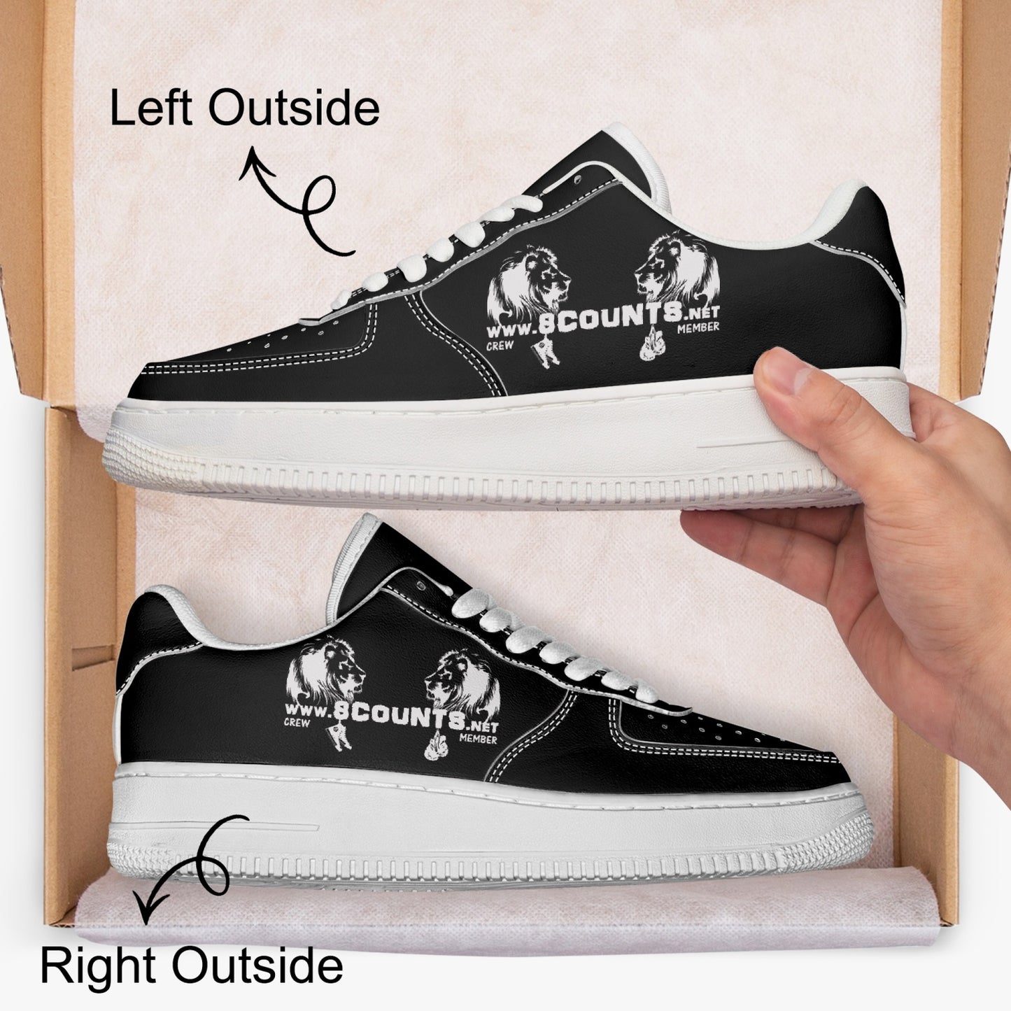 8Counts Low-Top