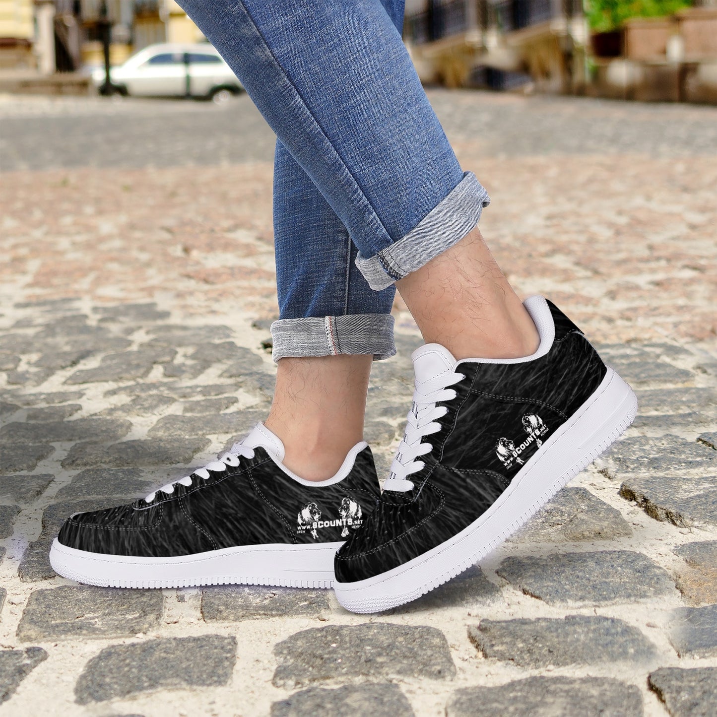 8Counts Low-Top Leather