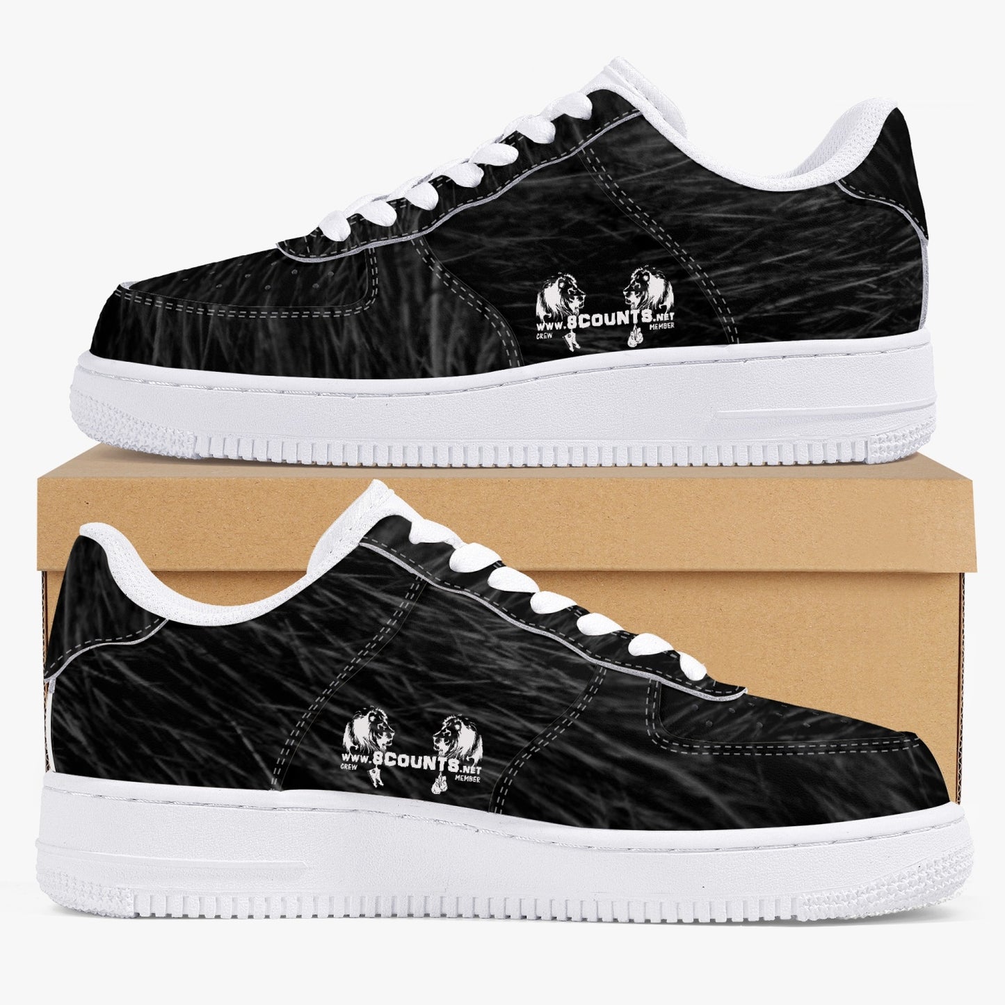 8Counts Low-Top Leather