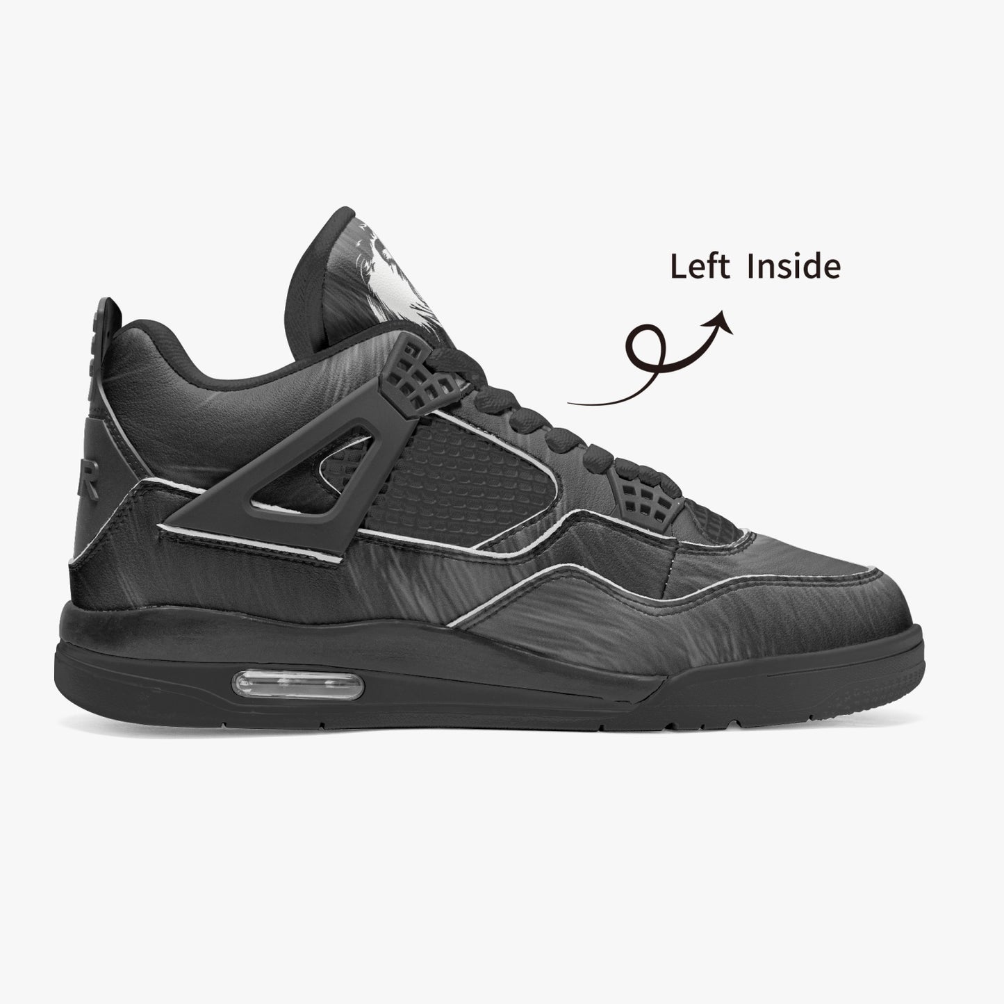 8Counts Basketball Sneakers -Black Sole