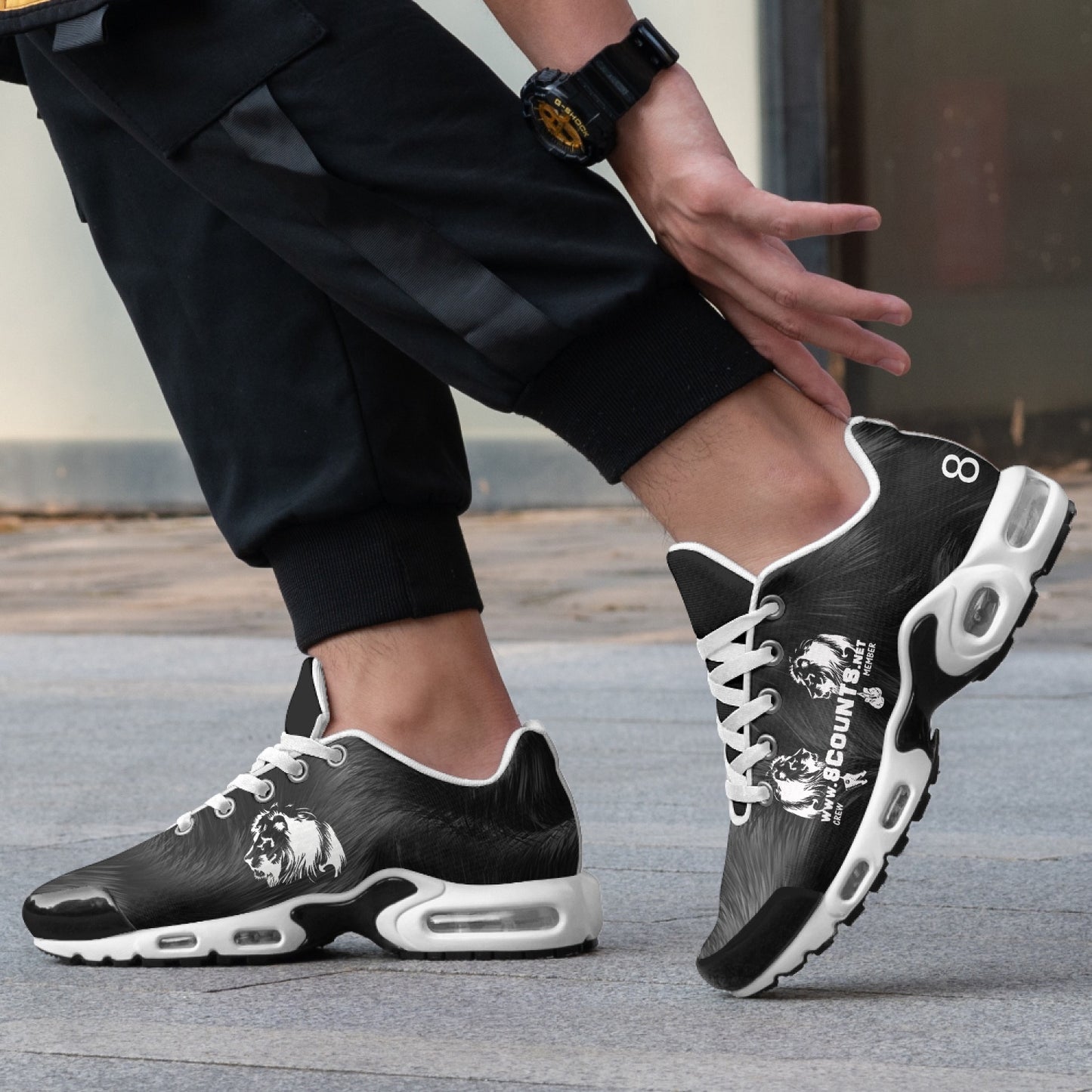 8Counts Men's Bounce Mesh Knit