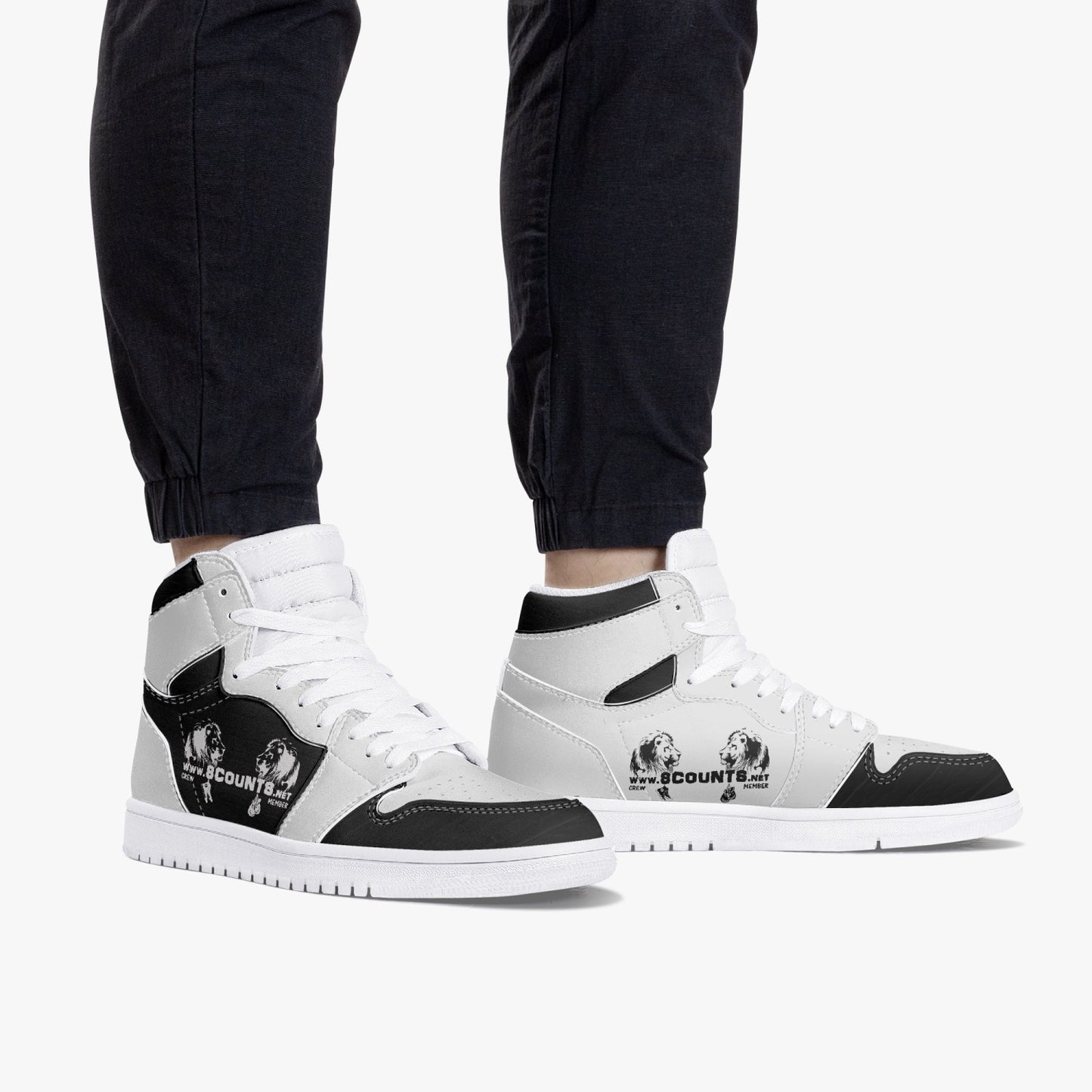 8COUNTS High-Top Leather